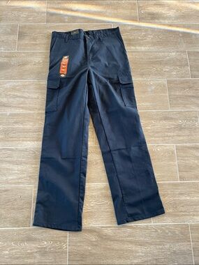 Dickies Dark Navy Cargo Pants with Side Pockets